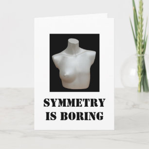 mastectomykort: Symmetrin borrar Kort