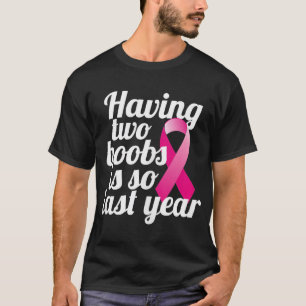 Mastektomi Recovery- presenter för bröstcancer Dub T Shirt