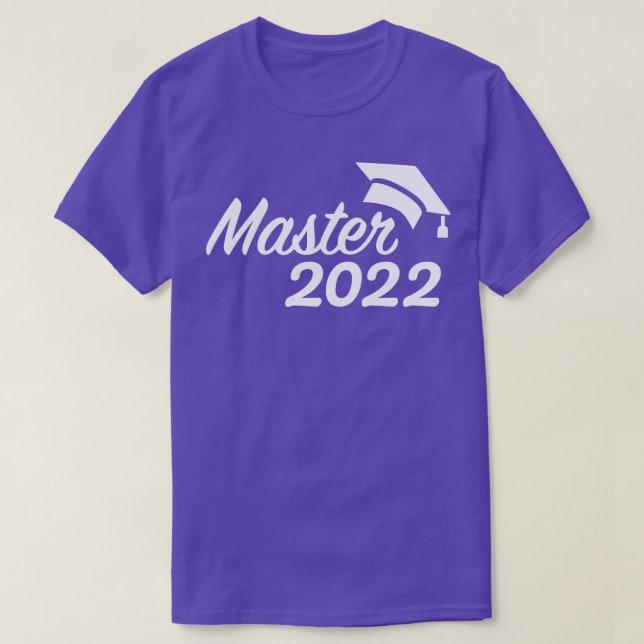 Master 2022 studenten t shirt (Design framsida)