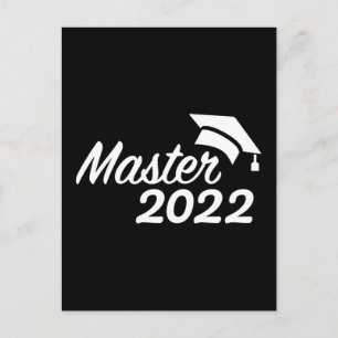 Master 2022 studenten vykort