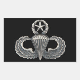 Master Airborne Rektangulärt Klistermärke