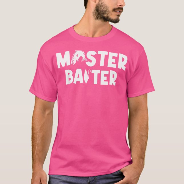 Master Baiter Fisher Fishing Ice Fishing Fisher Ro T Shirt (Framsida)
