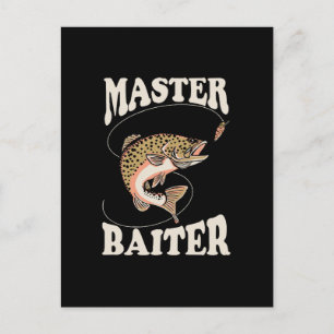 Master Baiter Fishing Vykort