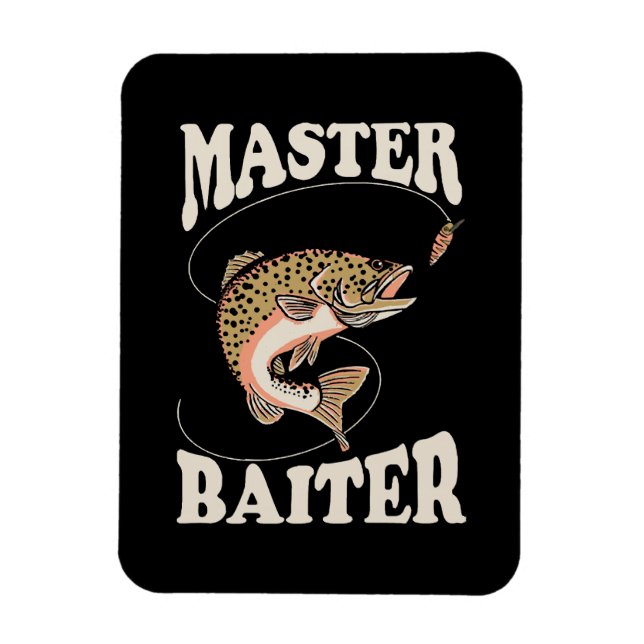 Master Baiter Fiske Magnet (Vertikal)