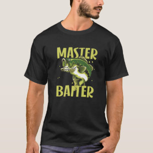 Master Baiter Funny Fisherman Meme Bass Fishing T Shirt