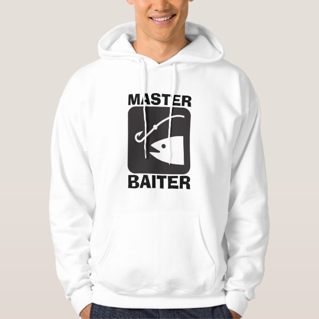 MASTER BAITER, Linnande T-shirts HOODIES Hoodie (Framsida)