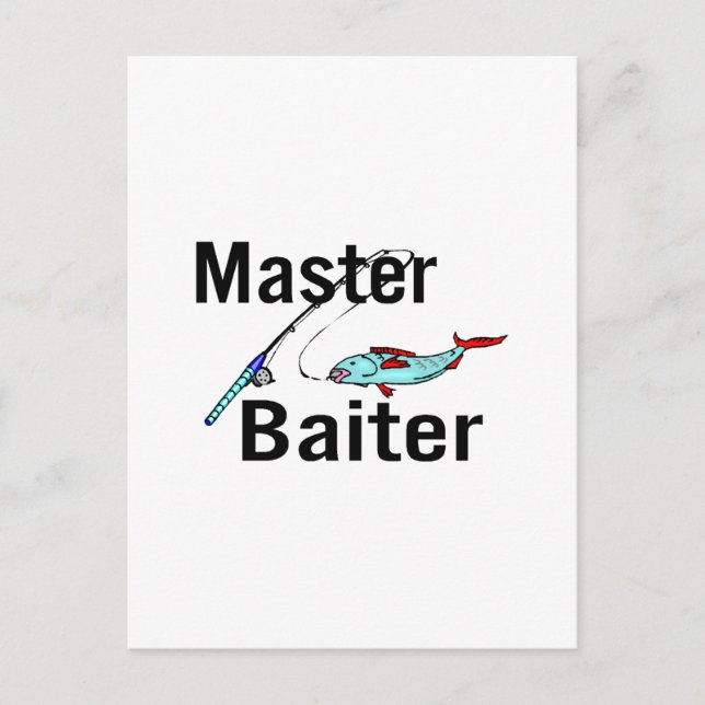 Master Baiter Vykort (Framsida)