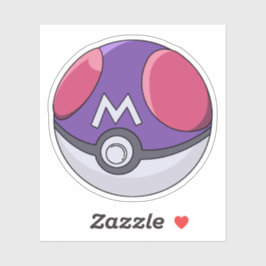 Master Ball Pokemon Klistermärken