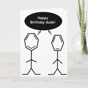 Master benzene Grattis på födelsedagen-snubben! Kort