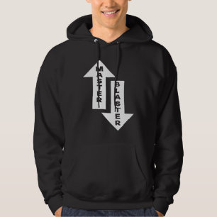 Master Blaster Upp- och Nedåtpilar Hoodie
