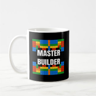 Master Builder Bygger blockerar grundbyggaren Leks Kaffemugg