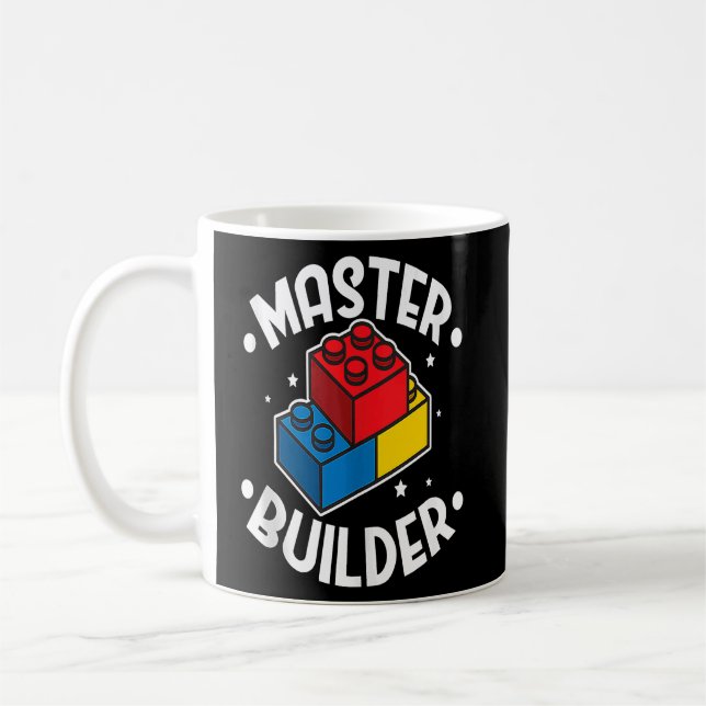 Master Builder Bygger Blockerar Manar Women Youth  Kaffemugg (Vänster)