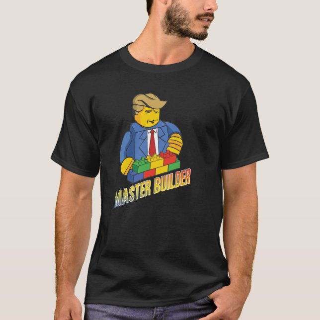 Master Builder Bygger Blocks Manar Women Youth 1 T Shirt (Framsida)
