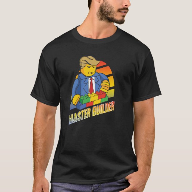 Master Builder Bygger Blocks Manar Women Youth 5 T Shirt (Framsida)