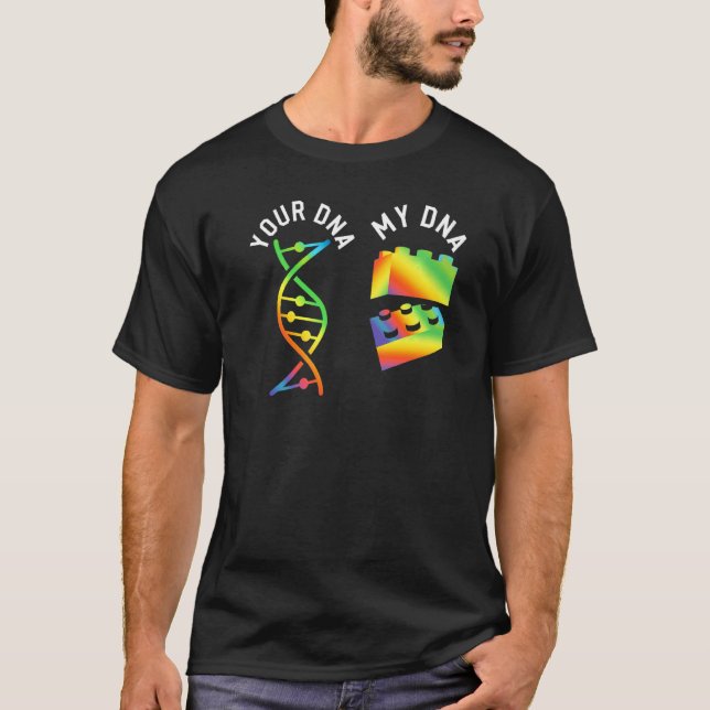 Master Builder Dna Ingenjör Construction Byggnad T Shirt (Framsida)