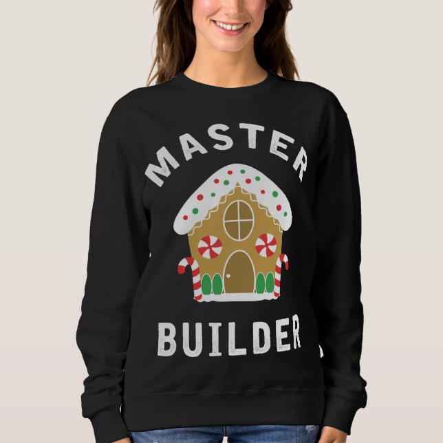 Master Builder Gingerbröd House - Den fina julen B T Shirt (Framsida)