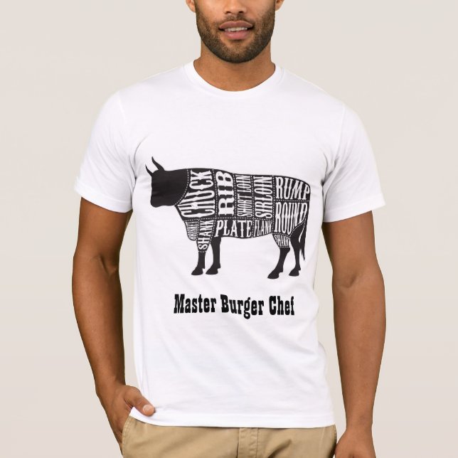 Master Burger Chef T-shirt (Framsida)
