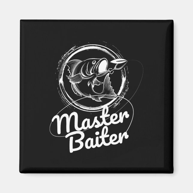 Master Byiter Fishing Shirt Magnet (Framsidan)
