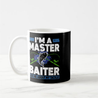 Master Byiter Tröja Rolig Fiske Fiskare Fisk  Kaffemugg
