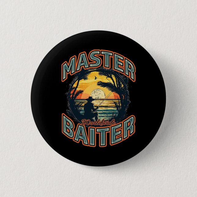 Master Byiter Worldwide Fishing Enthusiast Knapp (Framsida)