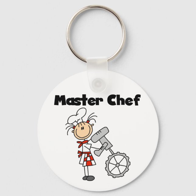 Master Chef - Kvinna Nyckelring (Framsida)