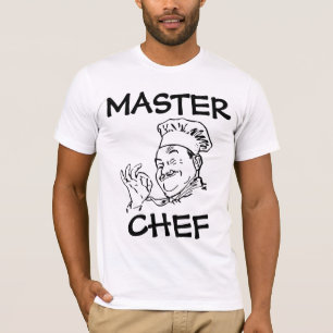 MASTER CHEF-MANAR, SKRÄL OCH SWEATSHIRTS T SHIRT