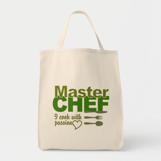 Master Chef-säck Tygkasse (Framsidan)