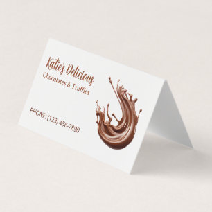 Master Chocolatier QR Visitkort