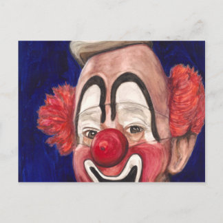 Master Clown Lou Jacobs Vykort