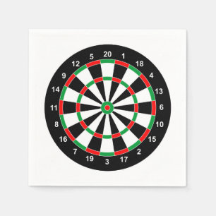 Master Darts Board Basic Round Target Classic-spel Pappersservett