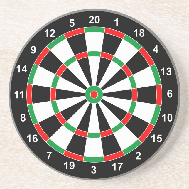 Master Darts Board Basic Round Target Classic-spel Underlägg (Framsidan)