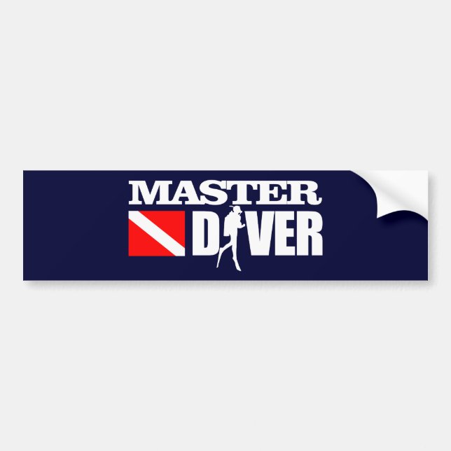 Master Diver 2 Bildekal (Framsidan)
