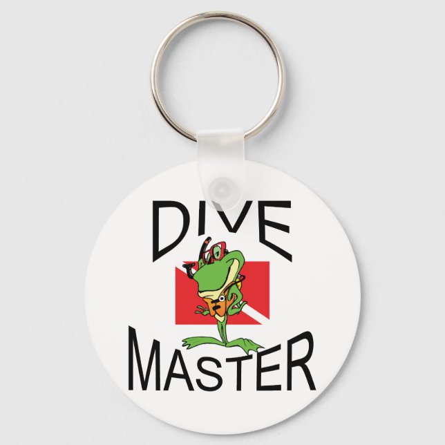 Master Diver SCUBA Nyckelring (Framsida)