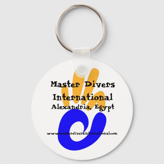 Master Divers Internationell nyckelring (Framsida)