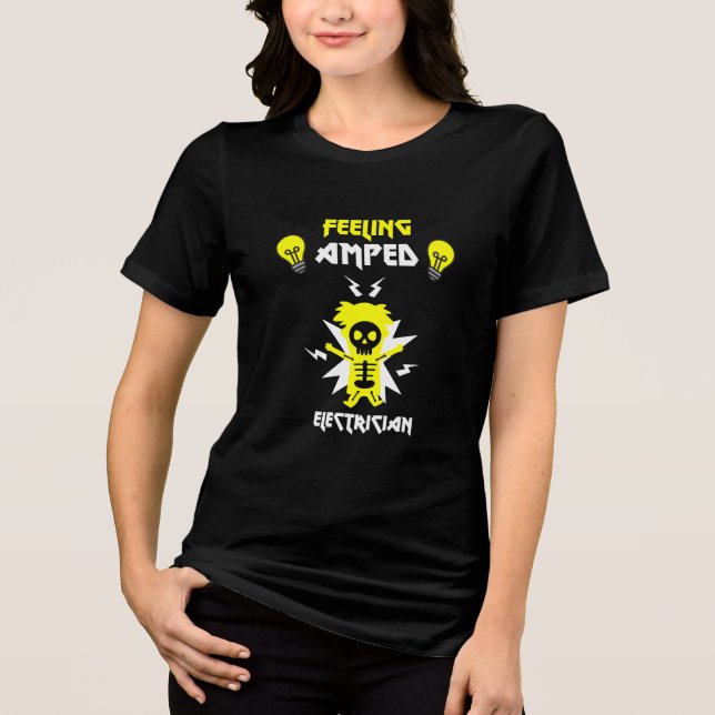 Master Electrician T Shirt (Framsida)