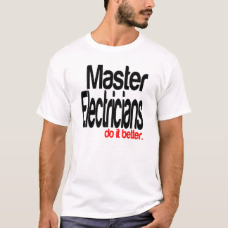 Master Electrics gör det bättre Tee