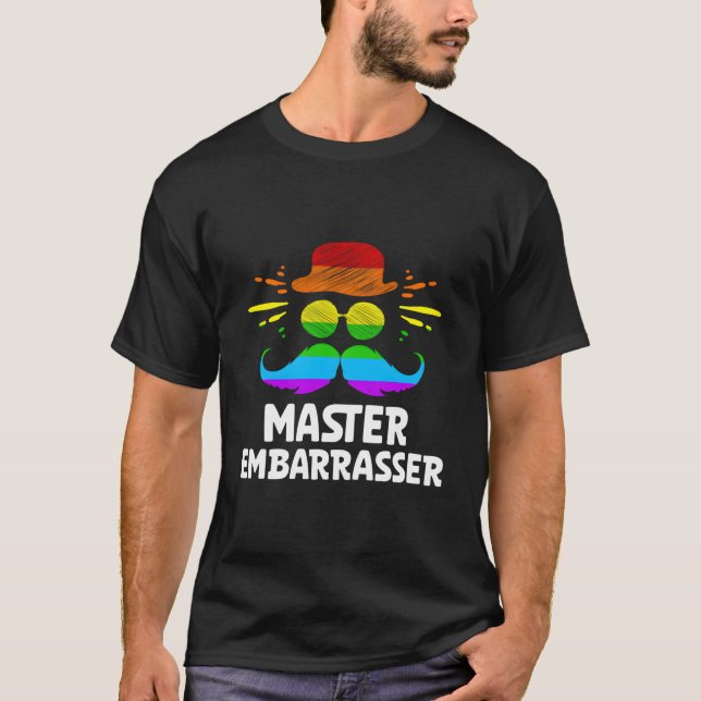 Master Embarrasser Daddy Parents Dad Mom Dad Lifes T Shirt (Framsida)