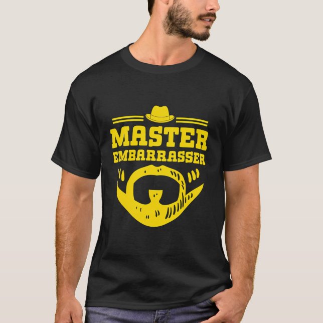 Master Embarrasser Pappa Parents Pappa Mamma Pappa T Shirt (Framsida)