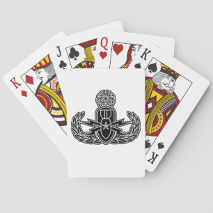 Master EOD-stencil Spel Kort