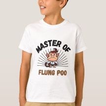 Mäster för Flung Poo Funny Martial Arts Pun