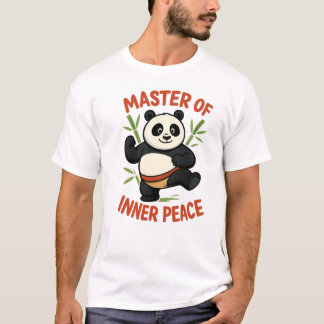 Mäster för Inner Peace - Kung fu Panda Inspired T Shirt