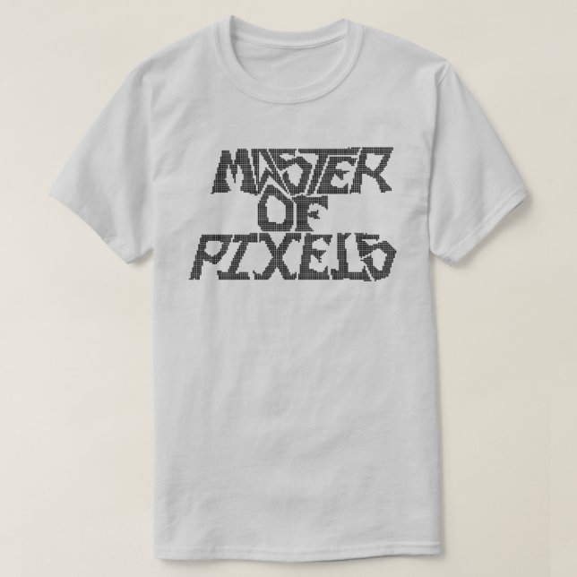 Mäster för Pixels T-Shirt (Design framsida)