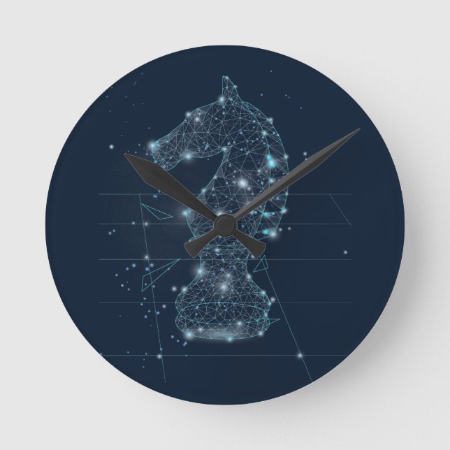 Mäster för schack rund klocka (Framsida)