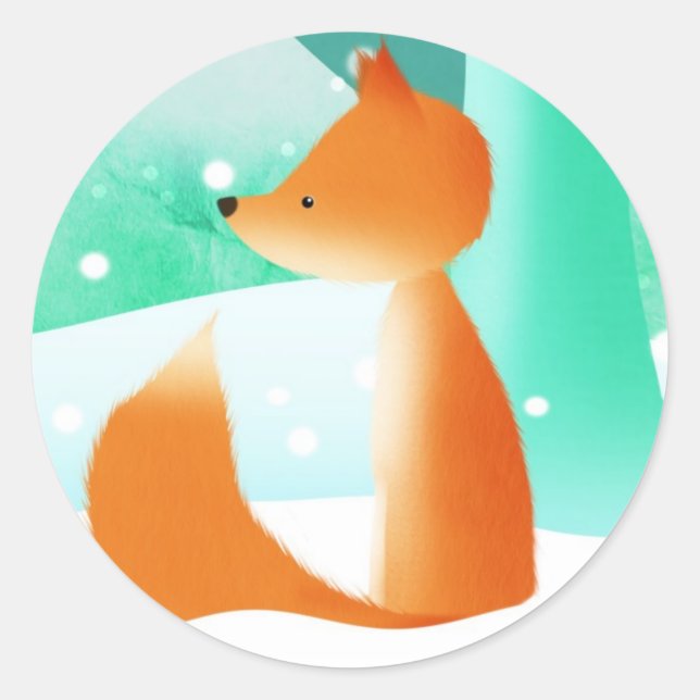 Master Fox - klistermärken (Framsida)