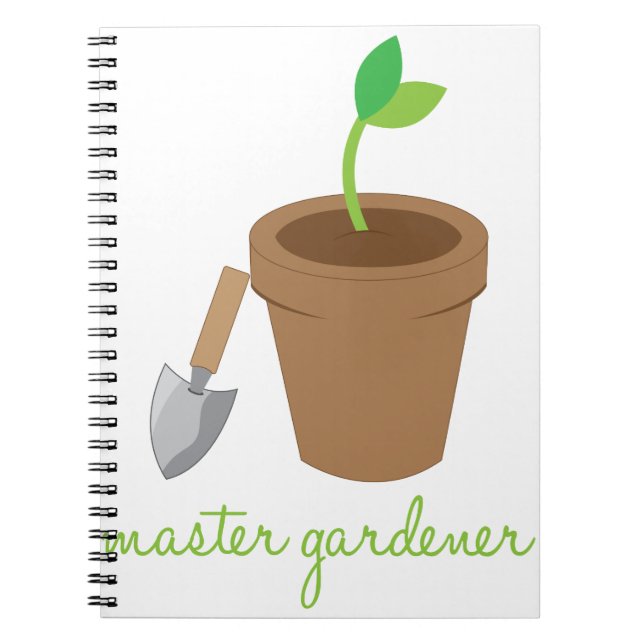 Master Gardener Anteckningsbok (Framsidan)