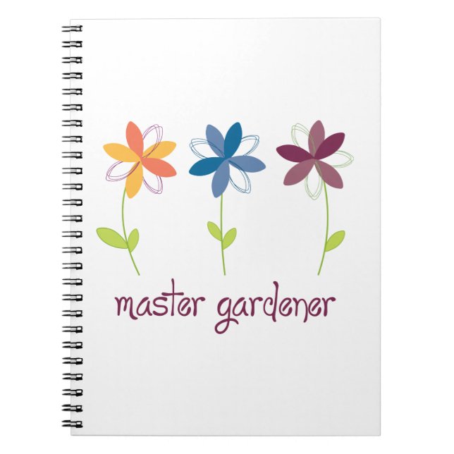 Master Gardener Anteckningsbok (Framsidan)