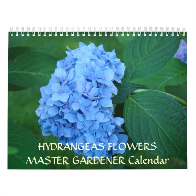 MASTER GARDENER Calendar Hydrangeas Flowers Kalender (Omslag)