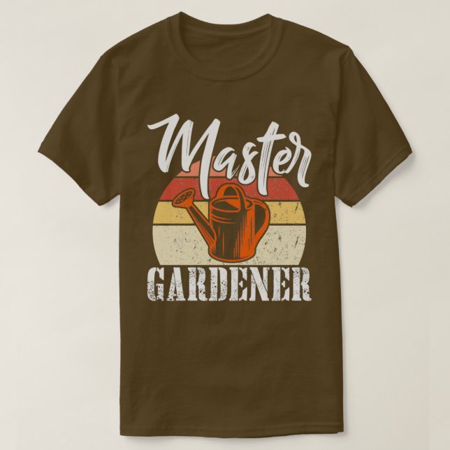 Master Gardener Funny Garden Gardening Plant   (2) T Shirt (Design framsida)