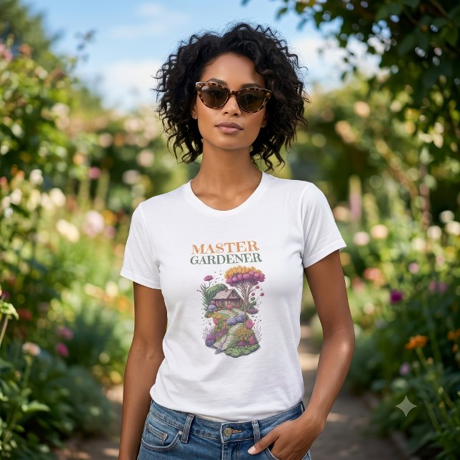 Master Gardener - Magisk Trädgård och Hus T-Shirt (Garden Master Shirt)
