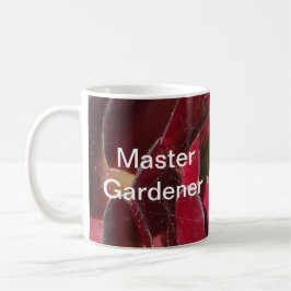 Master Gardener Red Succuler Photo Landscaper Kaffemugg